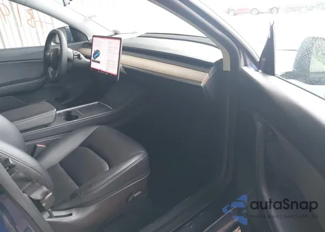 2021 Tesla Model Y Long Range Dual Motor All-Wheel Drive from USA, damaged, VIN 5YJYGAEE4MF196847